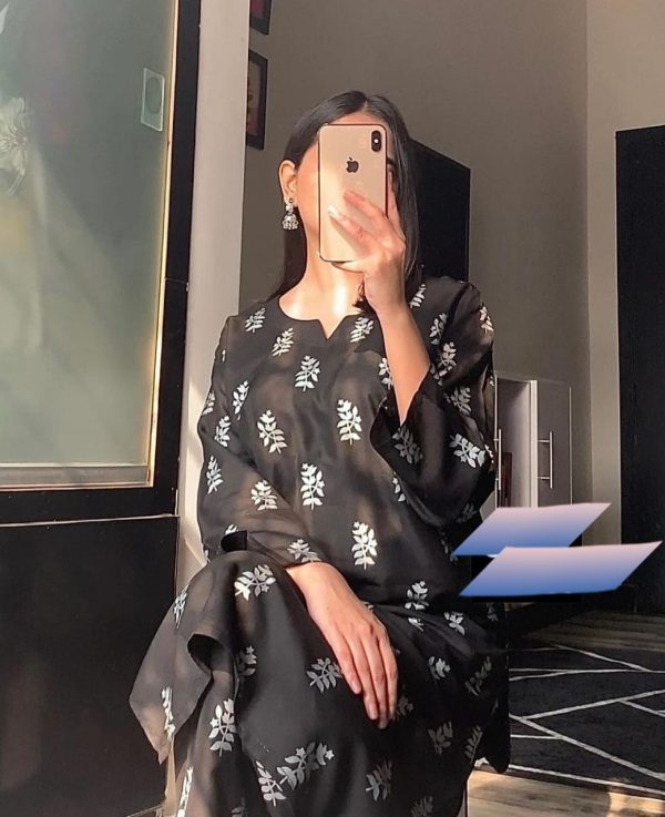 2 Pcs Women’s Stitched Star Print Linen