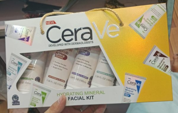 CeraVe Hydrating Mineral Facial Kit, Pack of 6