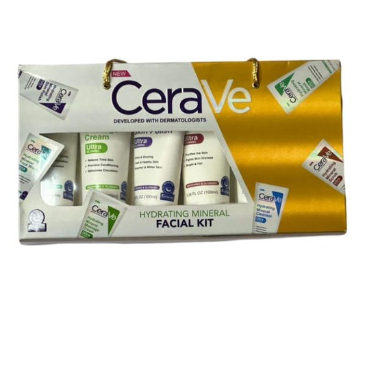 CeraVe Hydrating Mineral Facial Kit, Pack of 6
