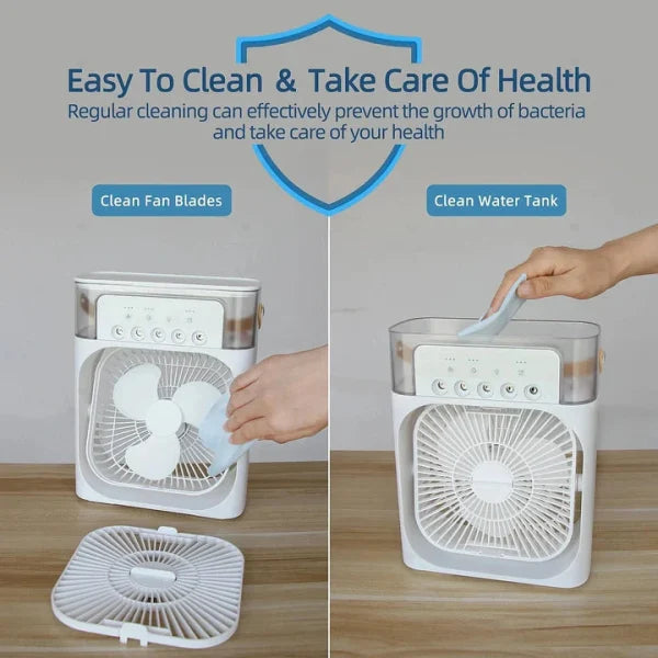 Mini Portable Air Conditioner Mist Fan